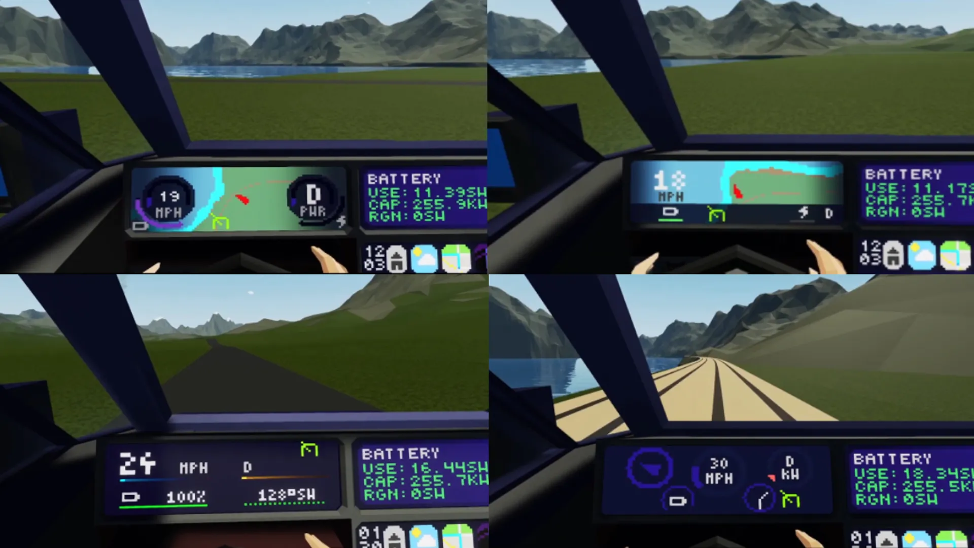 The different dashboard themes and layouts