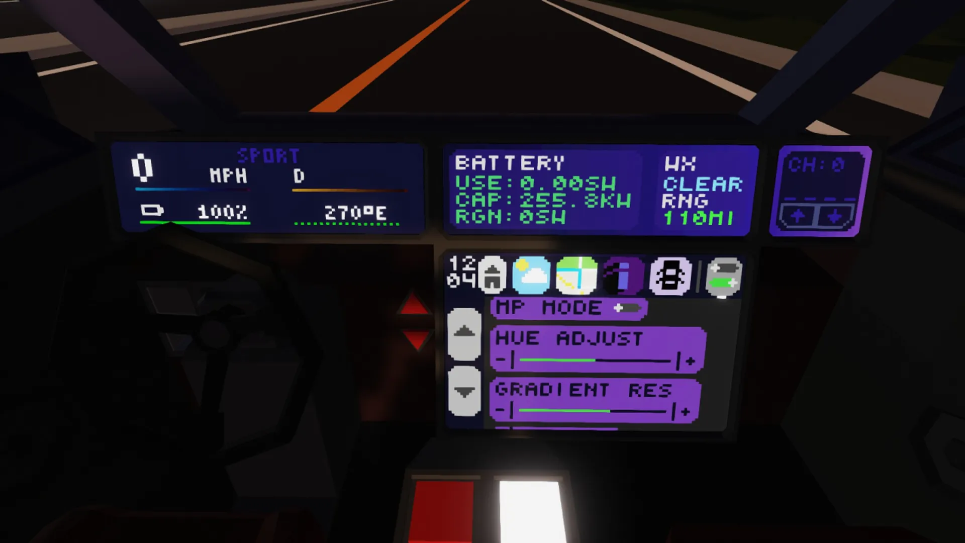 Customizable color themes for the dashboard
