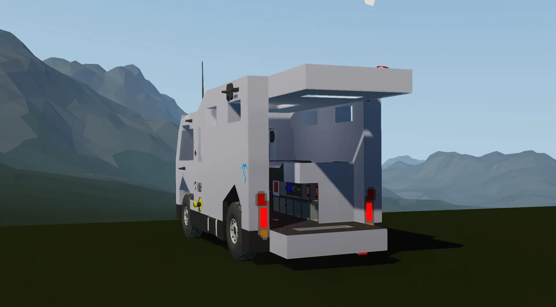 SenKei Camper Shell setup for camping