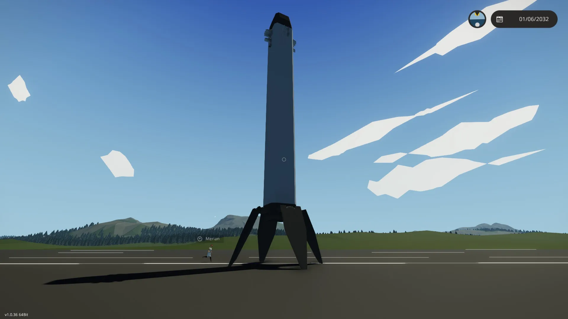 The first ever landing of an SWRT booster in 2021 by SWRT 8, marking a major milestone in the development of the SWRT program.