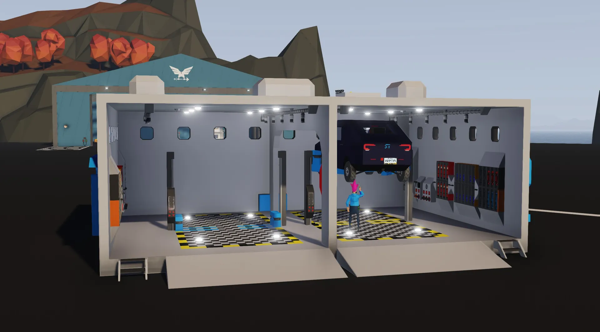 dude its a repair center it repairs cars