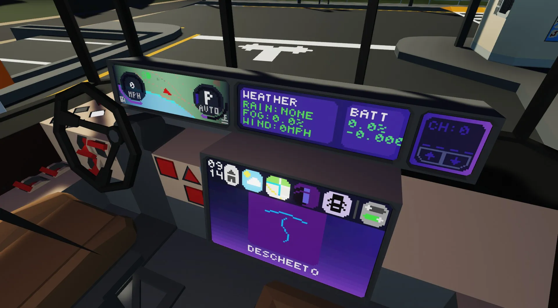 The new SenCar 5 interface, showing the different themes and the new dashboard layout
