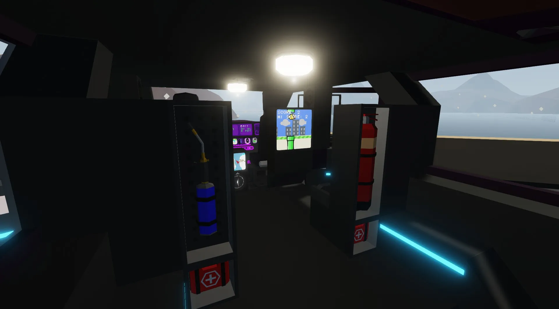 The interior of the new Solstice, featuring SenCar 5 and new RGB lighting