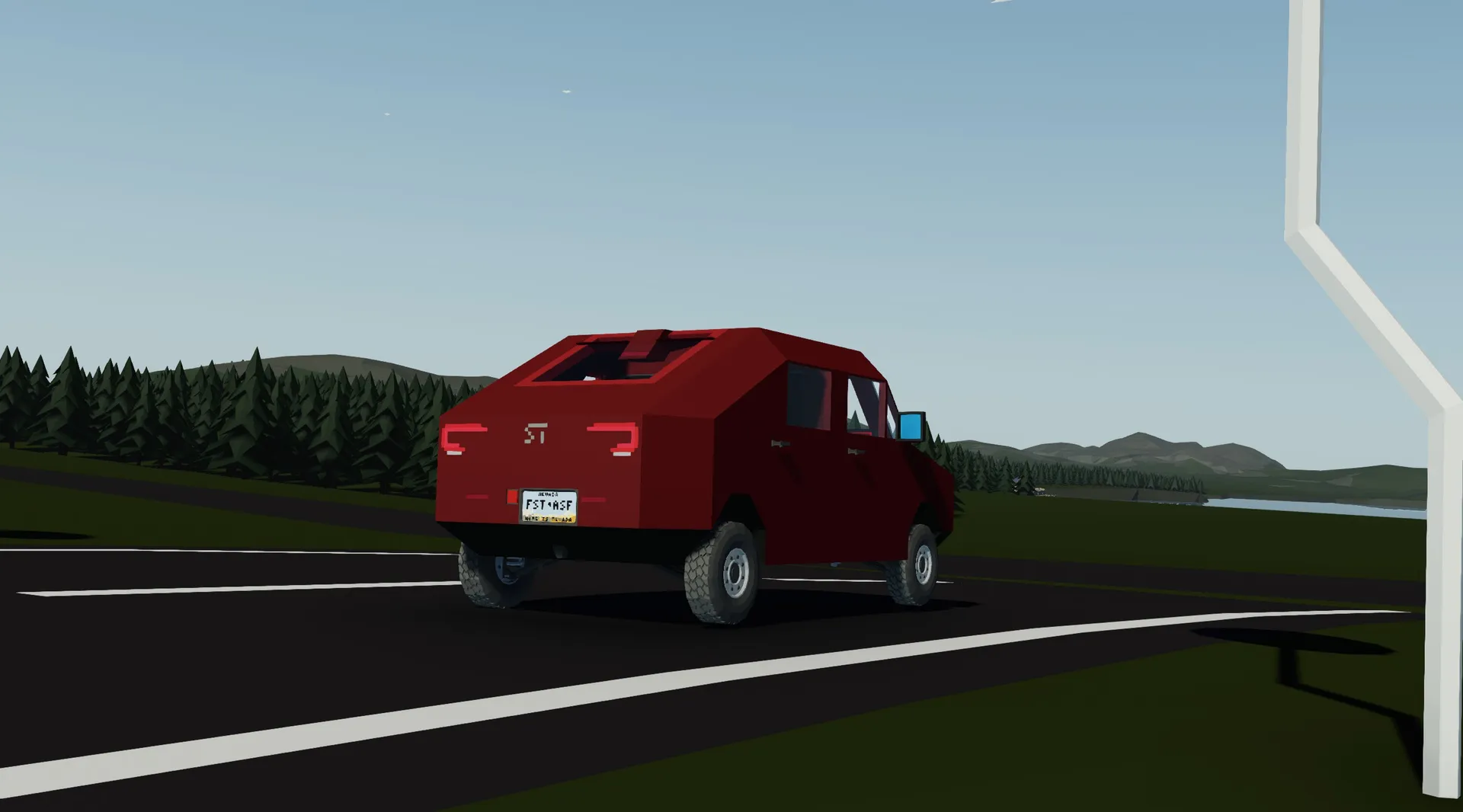 Aita Performance's rear view