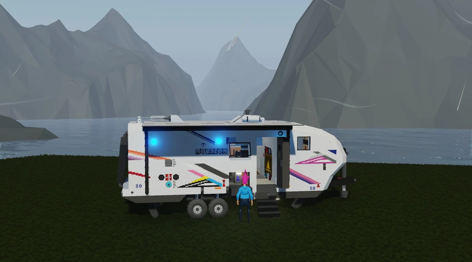 Pride Edition at a waterline