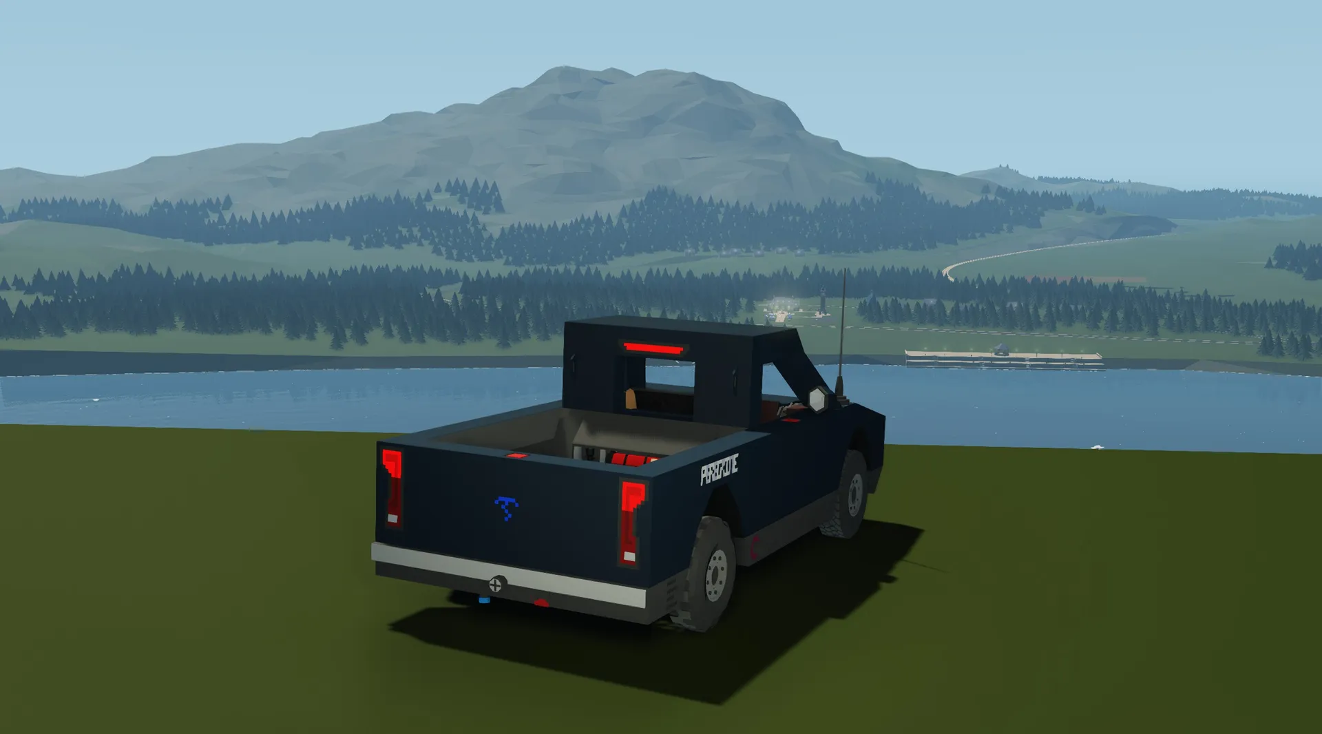 Peregrine, the ideal compact and capable truck, with a sleek and minimalist design