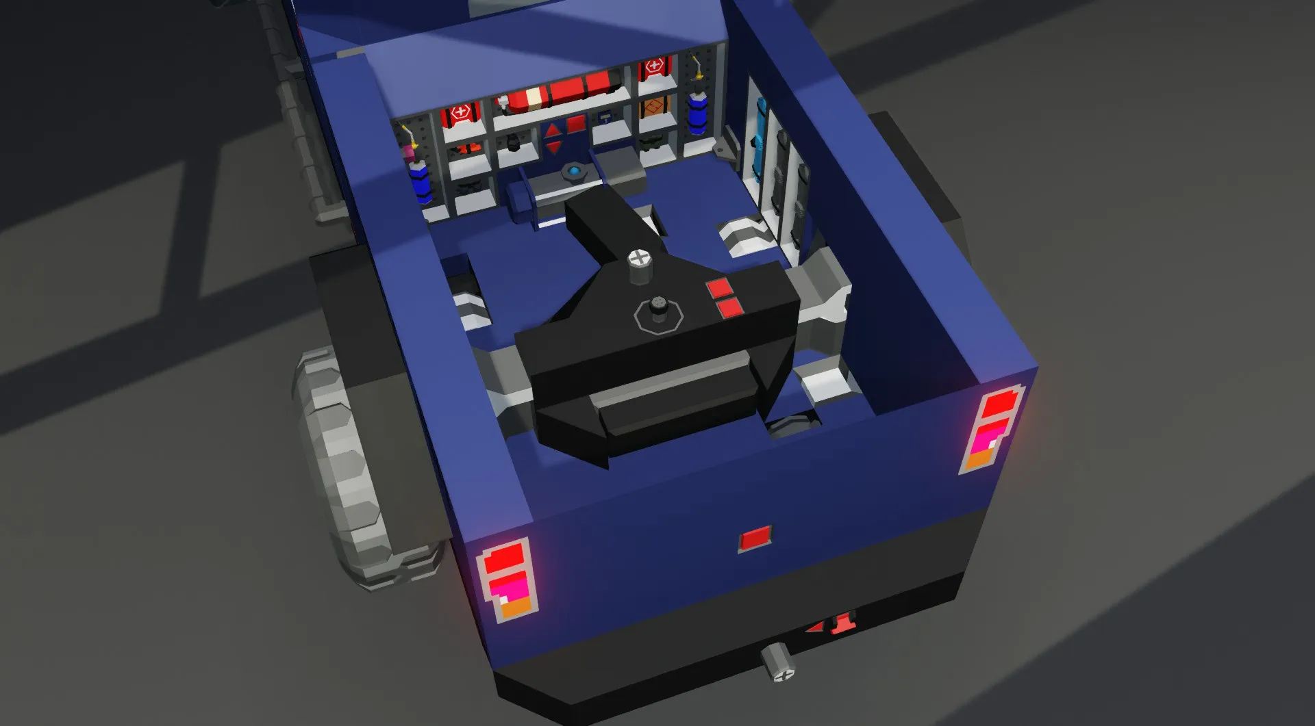 Echolodia towing setup, showing the new fifth wheel adapter